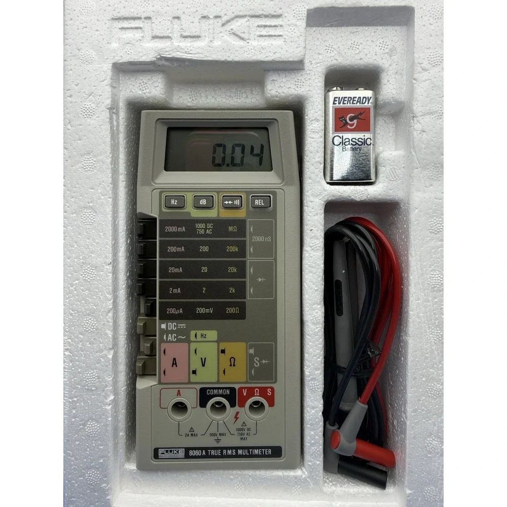Fluke 8060A True RMS Multimeter - Mint Condition - Still in original packaging.